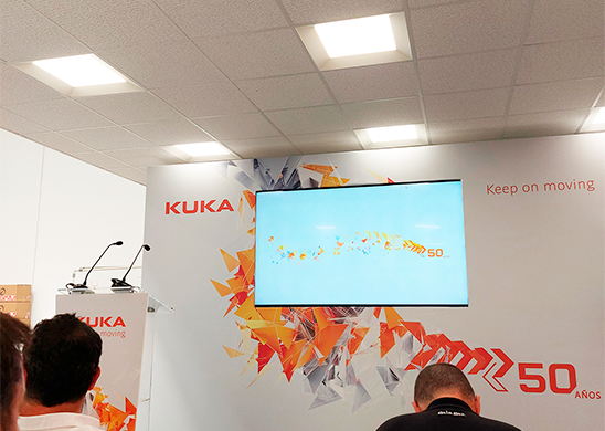 Endity participates in the 50th anniversary of Kuka Iberia, highlighting a strong and innovative partnership