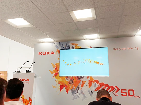 Endity participates in the 50th anniversary of Kuka Iberia, highlighting a strong and innovative partnership between both entities